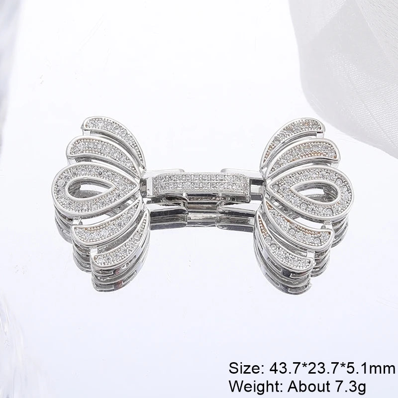 Juya 18K Real Gold Plated Accessories DIY Needlework Beads Pearls Jewelry Making Fastener Closures Lobster Lock Clasps Supplies