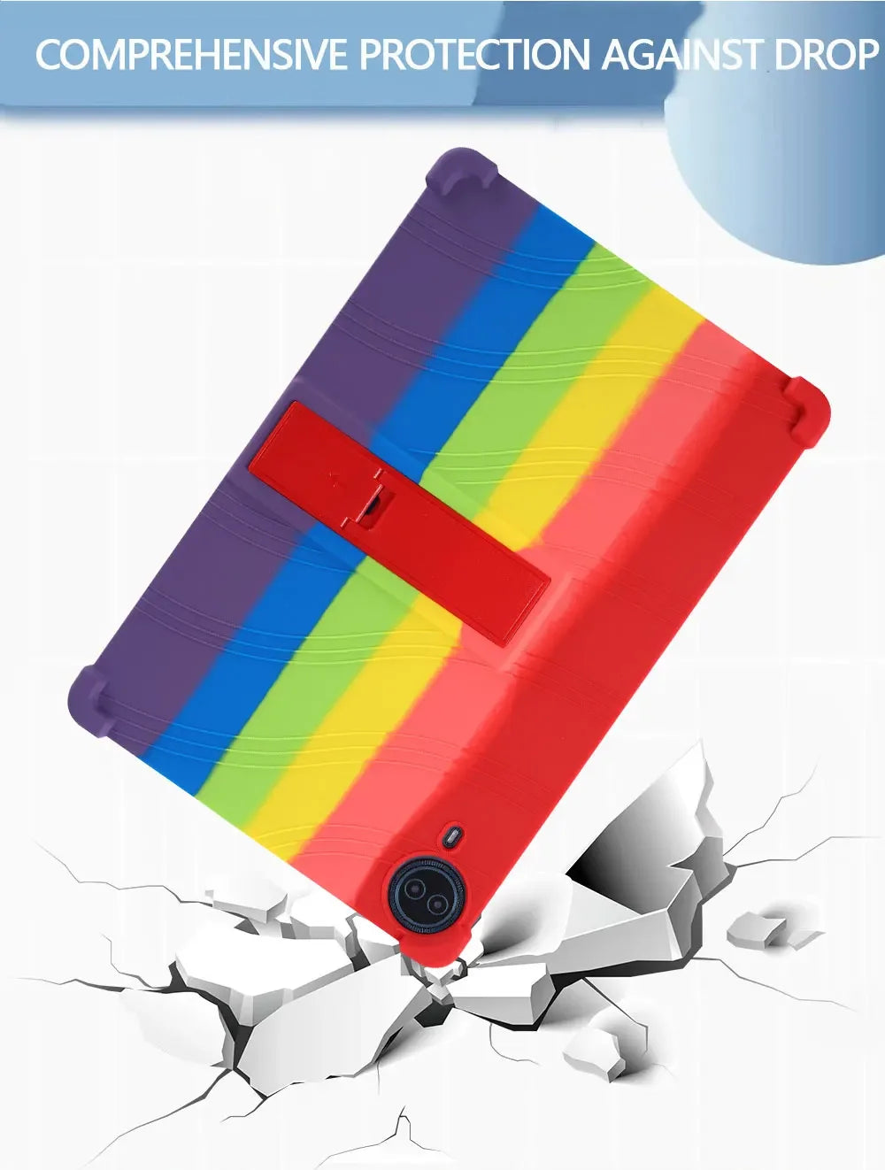 For 2025 New 14 Inch Big Screen Tablet Case Protective cover Soft Silicone Shockproof Adjustable Stand sleeve Shell