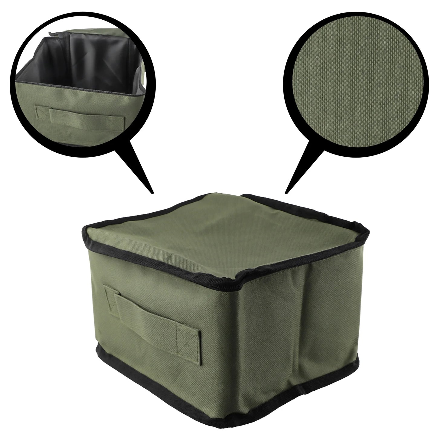 Outdoor Camping Gas Tank Storage Bag Camping Gas Canister Stove Bag Picnic Cookware Utensils Kit Bag For Travel Camping