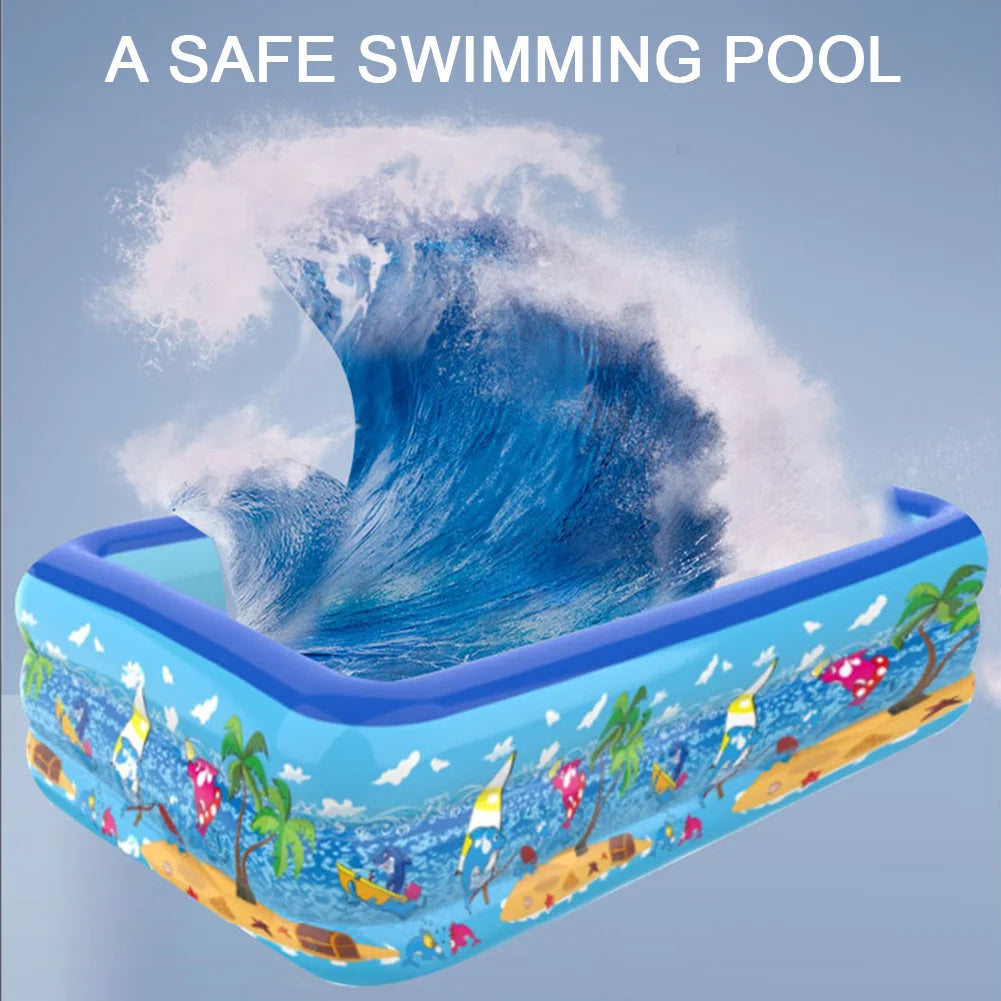 Children's Swimming Pool Inflatable Toys Family Adult Swimming Pools Summer Indoor Outdoor Party Toys Garden Baby Bath Bathtub