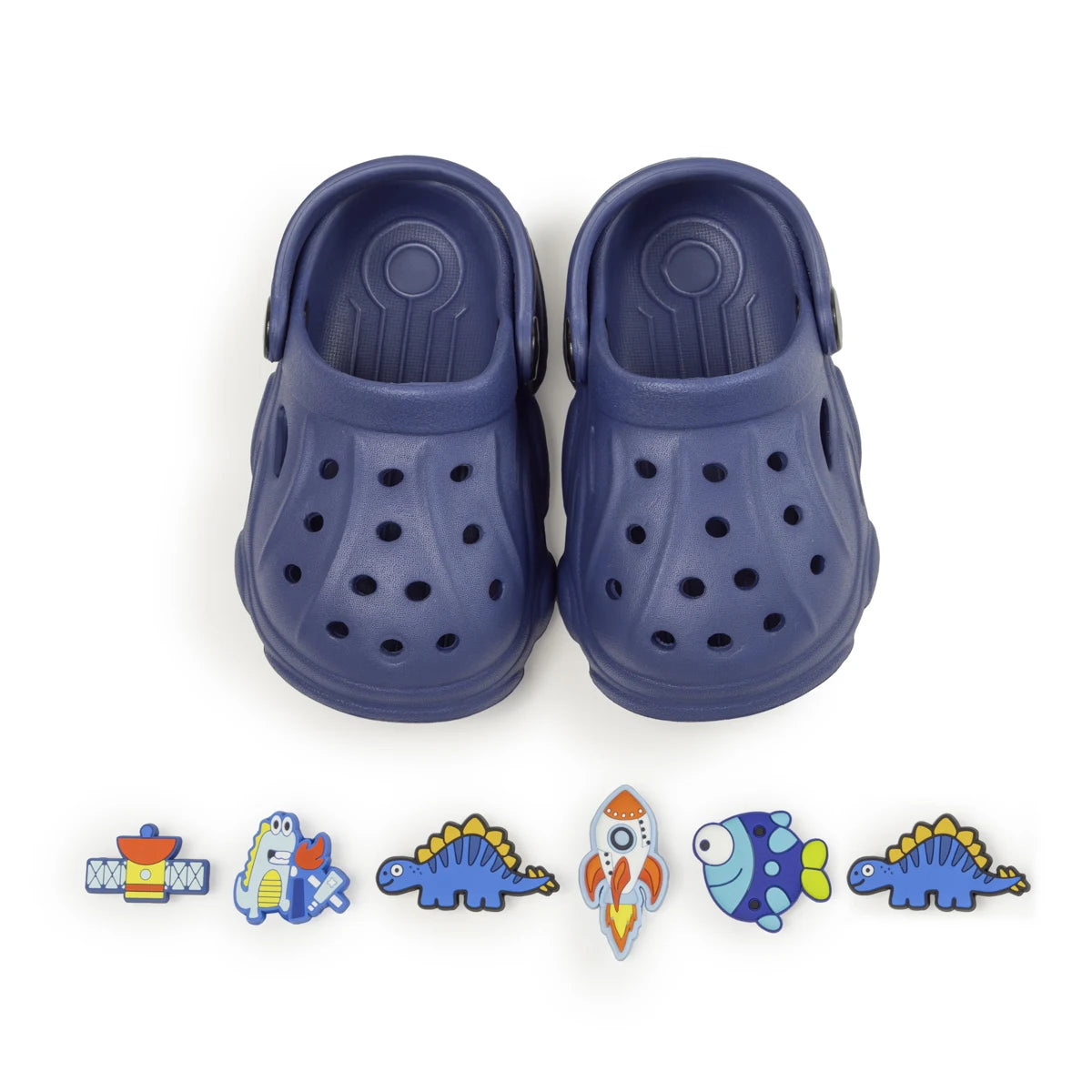 New Solid Color Summer Breathable Garden Shoes Baby Sandals Cute Decoration Boys Girls Lightweight Anti-slip Casual Shoes