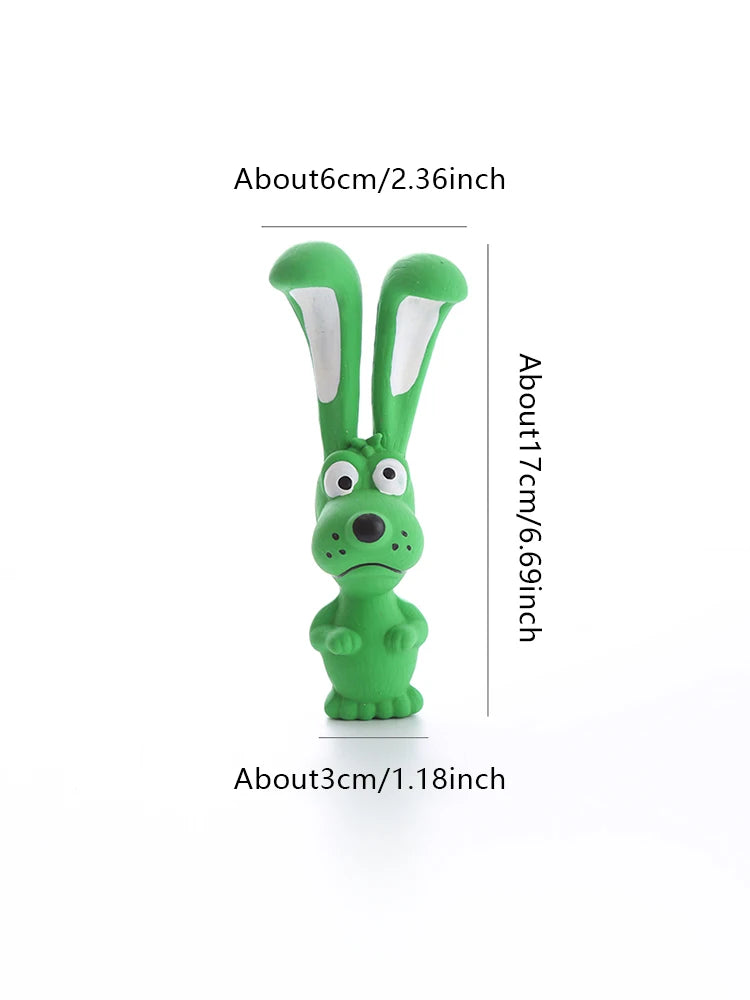 Dog toy Naughty rabbit dog latex chew toy