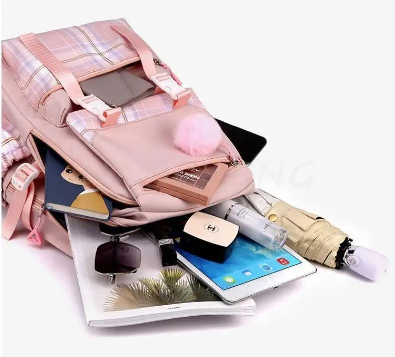 MINISO New Inside Out2 Backpacks Women Laptop Computer Large School Backpacks for Girls Packsack Birthday Gift