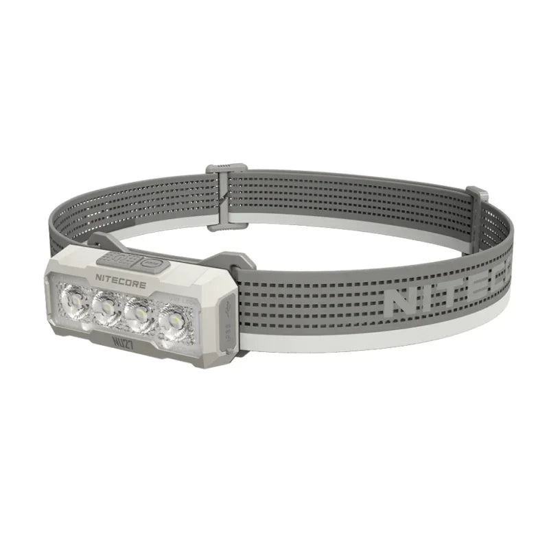 NITECORE NU27 Rechargeable Headlamp 600Lumens Dual-Core MCT UHE LEDS Ultra Lightweight Waterproof Runing Headlight