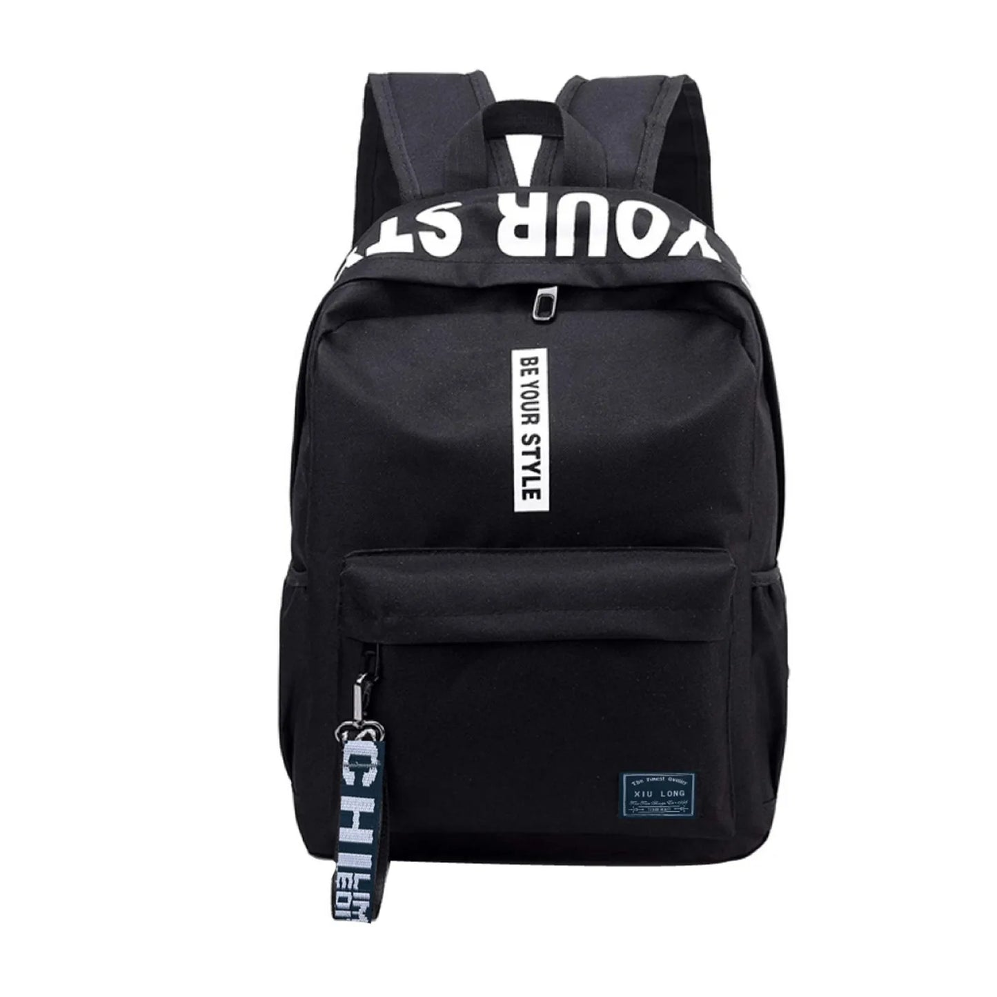 2024 Men School Backpack Black Nylon Bagpack Female Anti Theft Rucksack Casual Lady Travel Backpacks Korean Back Pack Mochila