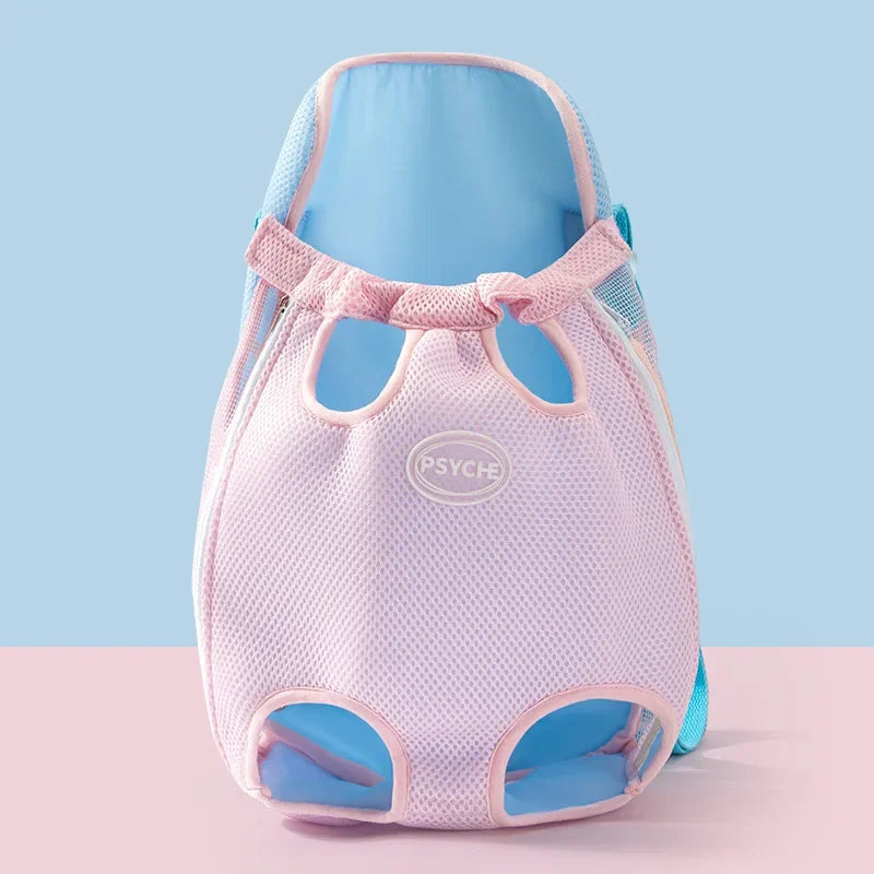 Pet Dog Hand Bag Carrier For Dogs Portable Four-legged Puppy Straddle Packs Shoulder Bag Vest Traction Rope For Yorkshire