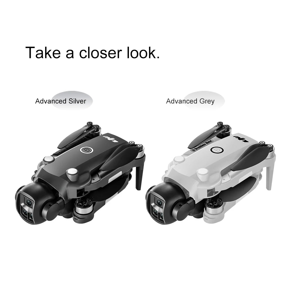 Drone 4K Profissional HD Dual-Camera Obstacle Avoidance 5G Wifi With Screen Remote Control Quadcopter Optical Flow Drone