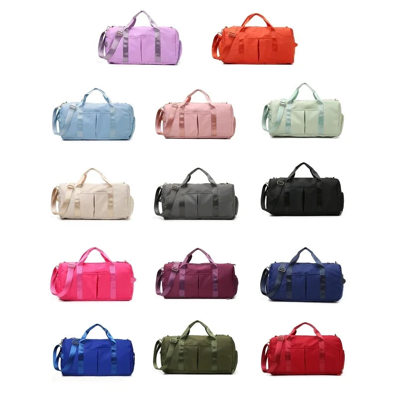 Gym Bag for Women with Shoe Compartment Durable Lightweight Yoga Large Handbags travel bag bolsos de viaje сумка женская sac 가방