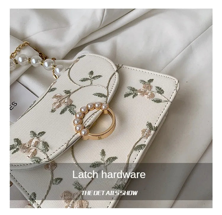 NEWEST Shell Beads Bags Fashion Sweet Bag Women's Handbags Lace Wedding Chic Lady Chain Women Shoulder Crossbody Bag
