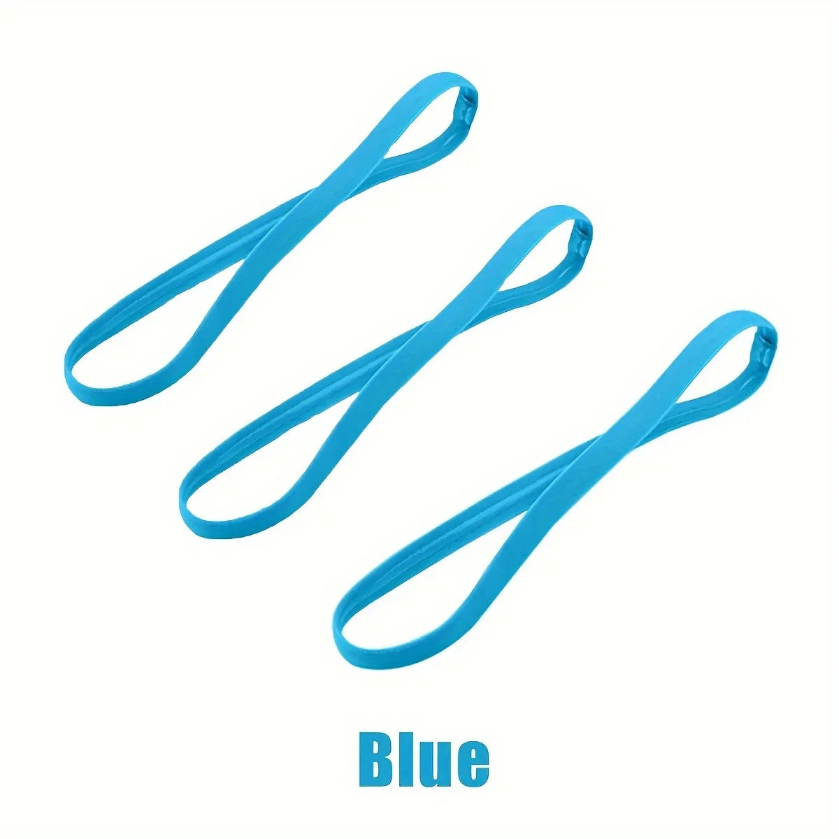 3pcs Sports Headbands Non-slip Running Elastic Sweatband Breathable Yoga Hair Bands Women Men Fitness Sweat Guide Hairbands