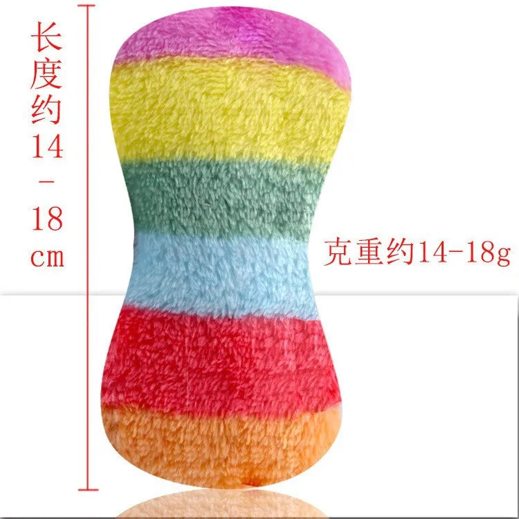 Plush Cute Elephant Duck Pig Pet Dog Cat Squeak Sound Dog Toys Funny Fleece Durability Chew Molar Toy Fit for All Pets