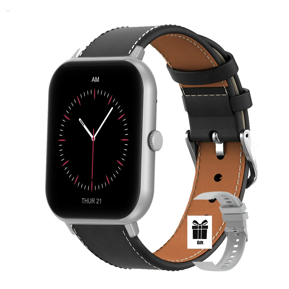 New Luxury Smartwatches Men Full Screen Bluetooth Call Valentine Gift Alarm Clock Custom Photo Health Tracking Watch Women 2025
