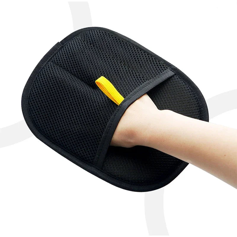 Pet Electrostatic Hair Removal Gloves Cat Hair Removal Brush Adhesive Gloves Cat Comb Cleaning Hair Removal Grooming Glove