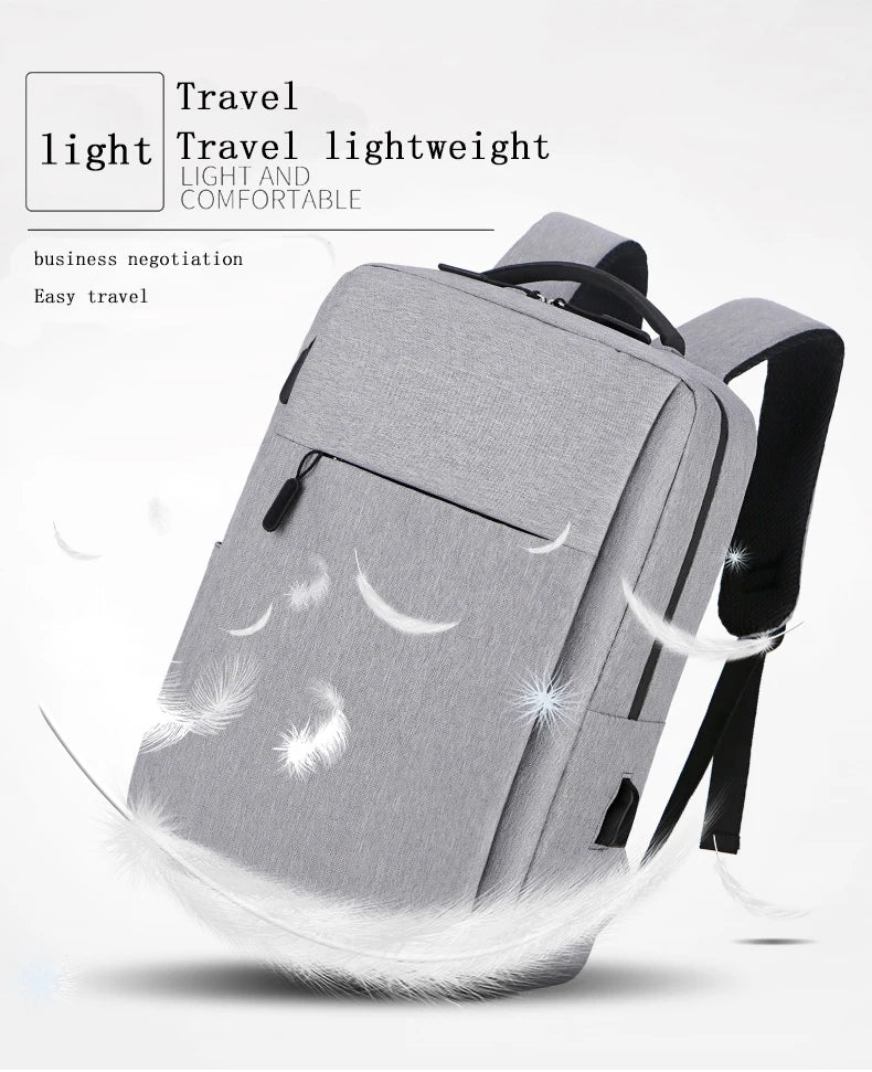 Lightweight Business Laptop Backpack, 13 Inch, 14 Inch, 15 Inch Computer Backpack, MEN'S AND WOMEN'S Travel Backpack, Student BA