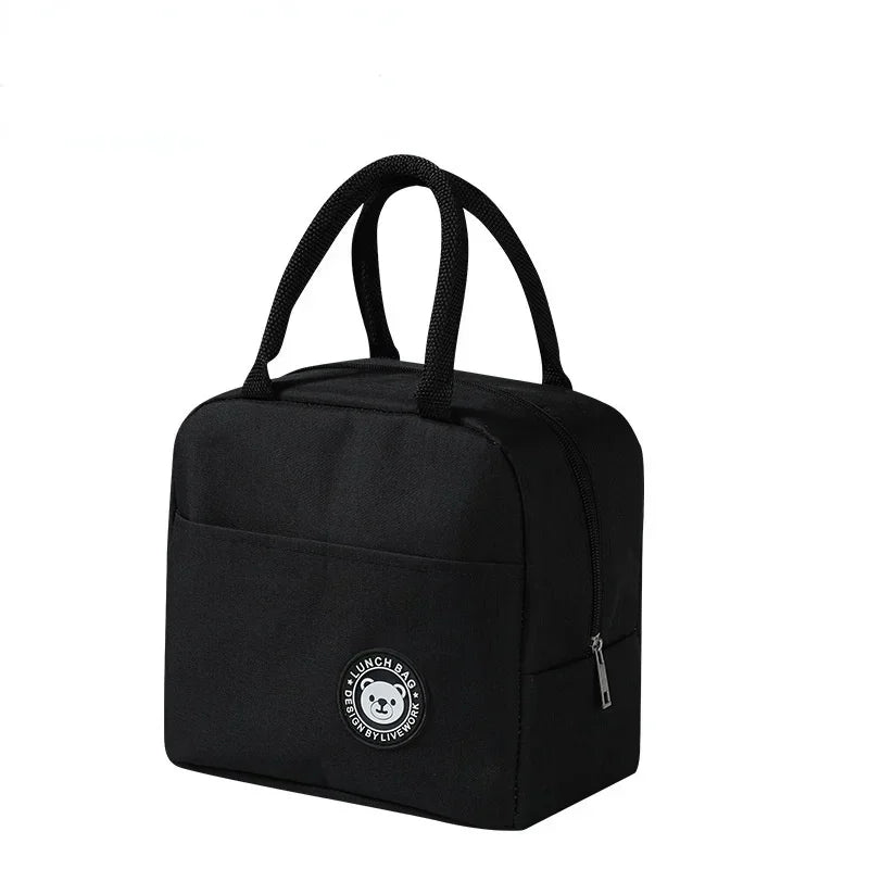 Lunch Bag Reusable Insulated Thermal Bag Women Men Multifunctional 8L Cooler and Warm Keeping Lunch Box Leakproof Waterproof