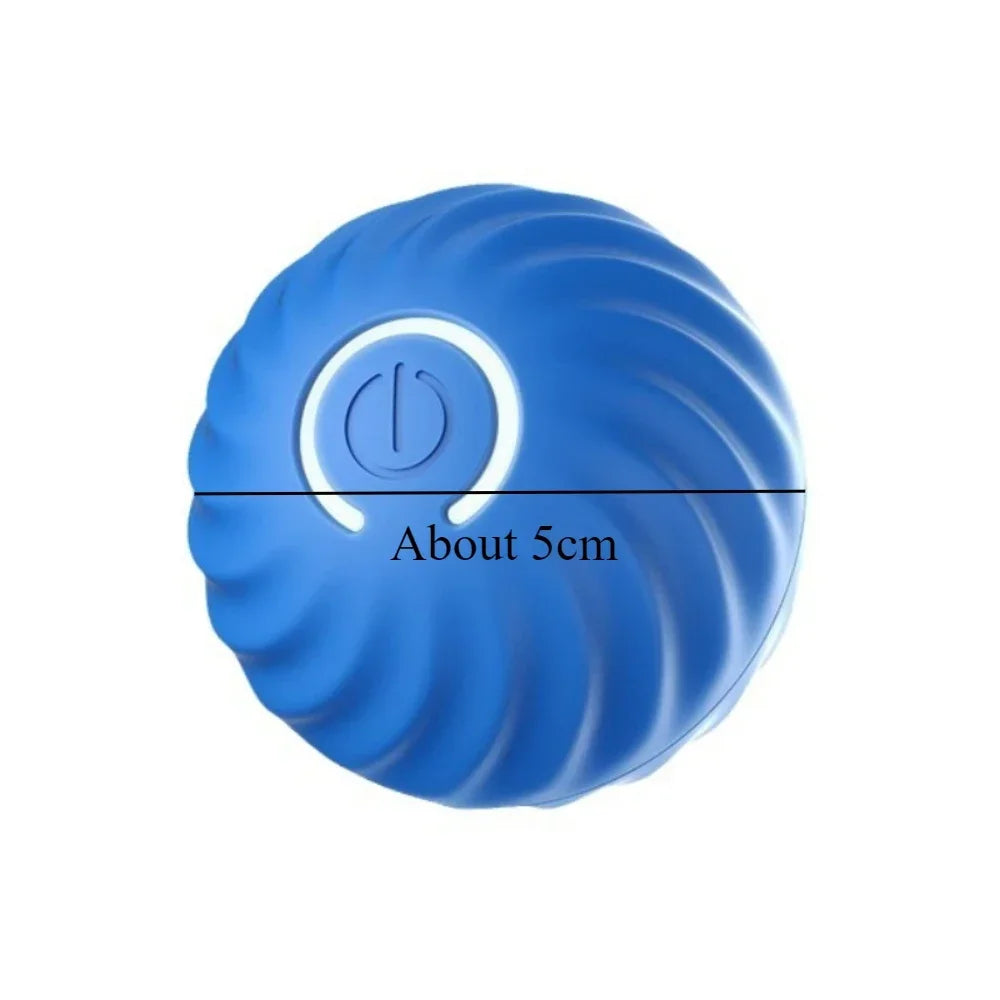 Automatic Moving Interactive Dog Toy Ball Smart USB Jumping Rotating Dog Chew Toy Ball for Puppy Ball Toys