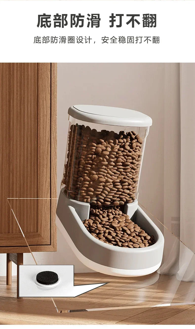 Dog Water Dispenser Cat Automatic Pet Feeder Feeding Cat Drinking Flowing without Inserting Electric
