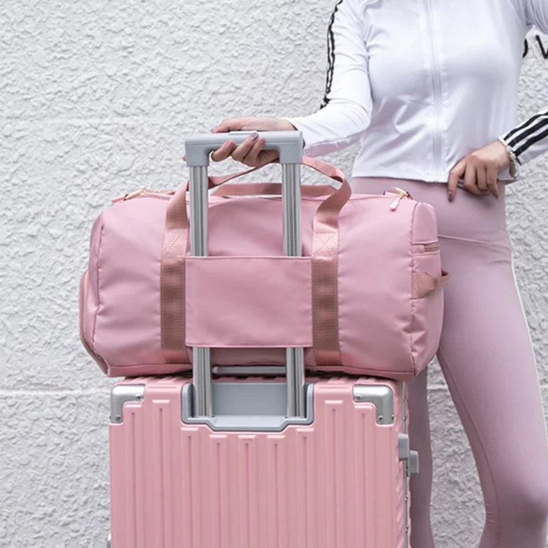 Gym Bag for Women with Shoe Compartment Durable Lightweight Yoga Large Handbags travel bag bolsos de viaje сумка женская sac 가방