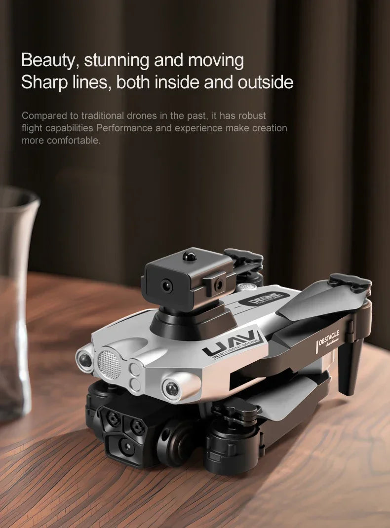 LU200 Drone 8K GPS Professional HD Aerial Photography Triple-Camera WIFI Omnidirectional Obstacle Avoidance Drone 10000M