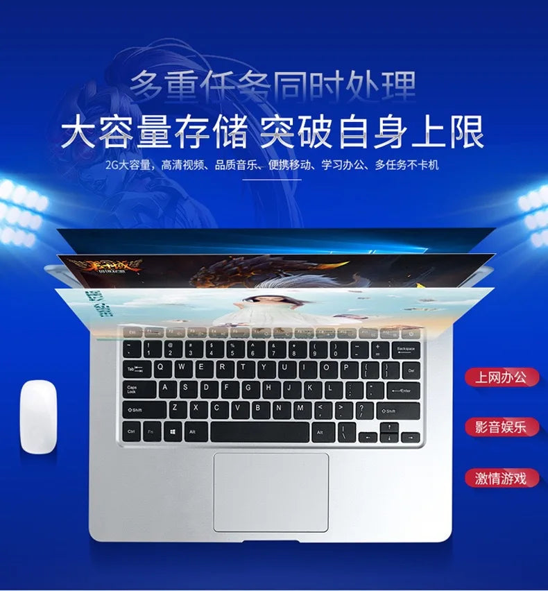 New 14 inch N3350 6G + 64G business office student slim laptop