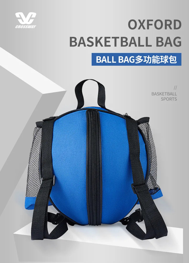 Basketball Storage Backpack Oxford Cloth Ball Bag Soccer Storage Shoulder Bag Sports Outdoor Multifunctional Training Backpacks
