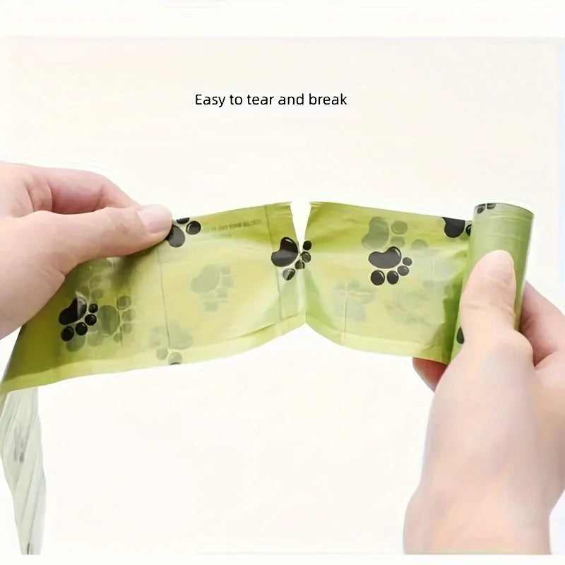 Dog Poop Bags Biodegradable Leak Proof Pet Waste Bags for Dog Walking Outdoor Cleaning Cat Litter Bag Dispenser Bulk Pack