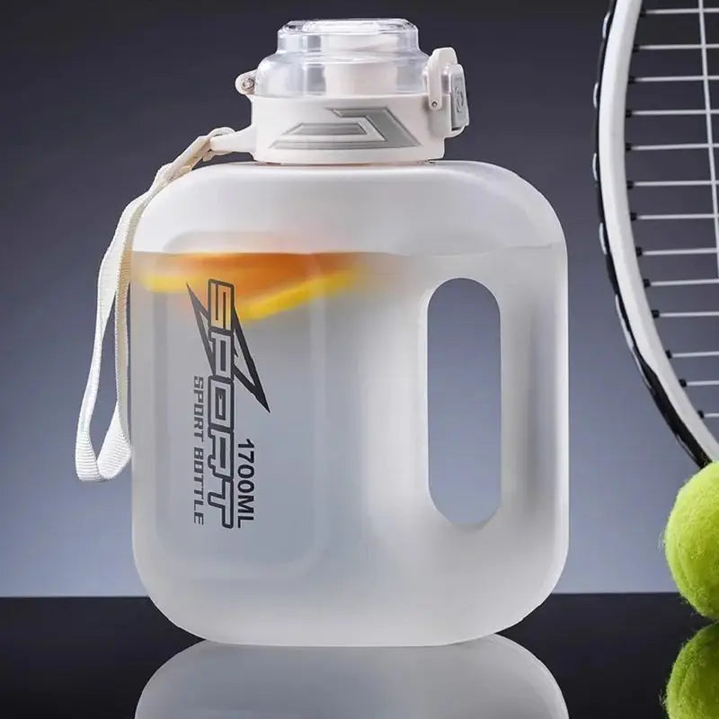 GIANXI Kettle 1.7L Large Capacity Portable Sports Kettles Outdoor Sealed Leak Proof Double Drink Sports Water Cup