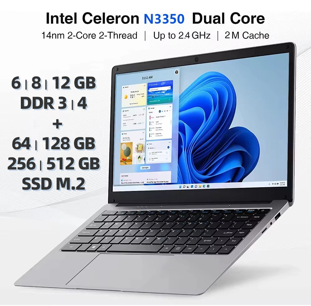 14 Win 11 Laptop Solid State Drive Laptop