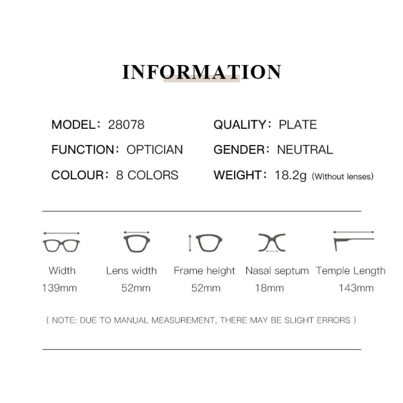 2024 New Cat Eye Glasses Frame Women Fashion Gradient Color Eyeglass Frame Anti Blue Light Glasses Computer Goggles Óculos Gifts