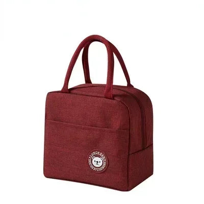 Lunch Bag Reusable Insulated Thermal Bag Women Men Multifunctional 8L Cooler and Warm Keeping Lunch Box Leakproof Waterproof
