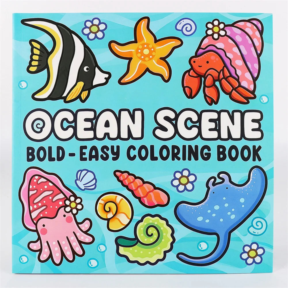 Coloring Book For Adults And Teens Halloween Theme Featuring Adorable Creepy Creatures In Cozy Moments For Relaxation Gift