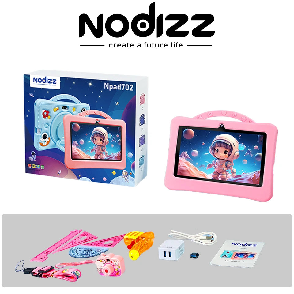 Kids Tablet Android 14 Inch 4+128GB 3200mAh Children Tablets Educational Learning Toys with Camera Children Toys Birthday Gifts