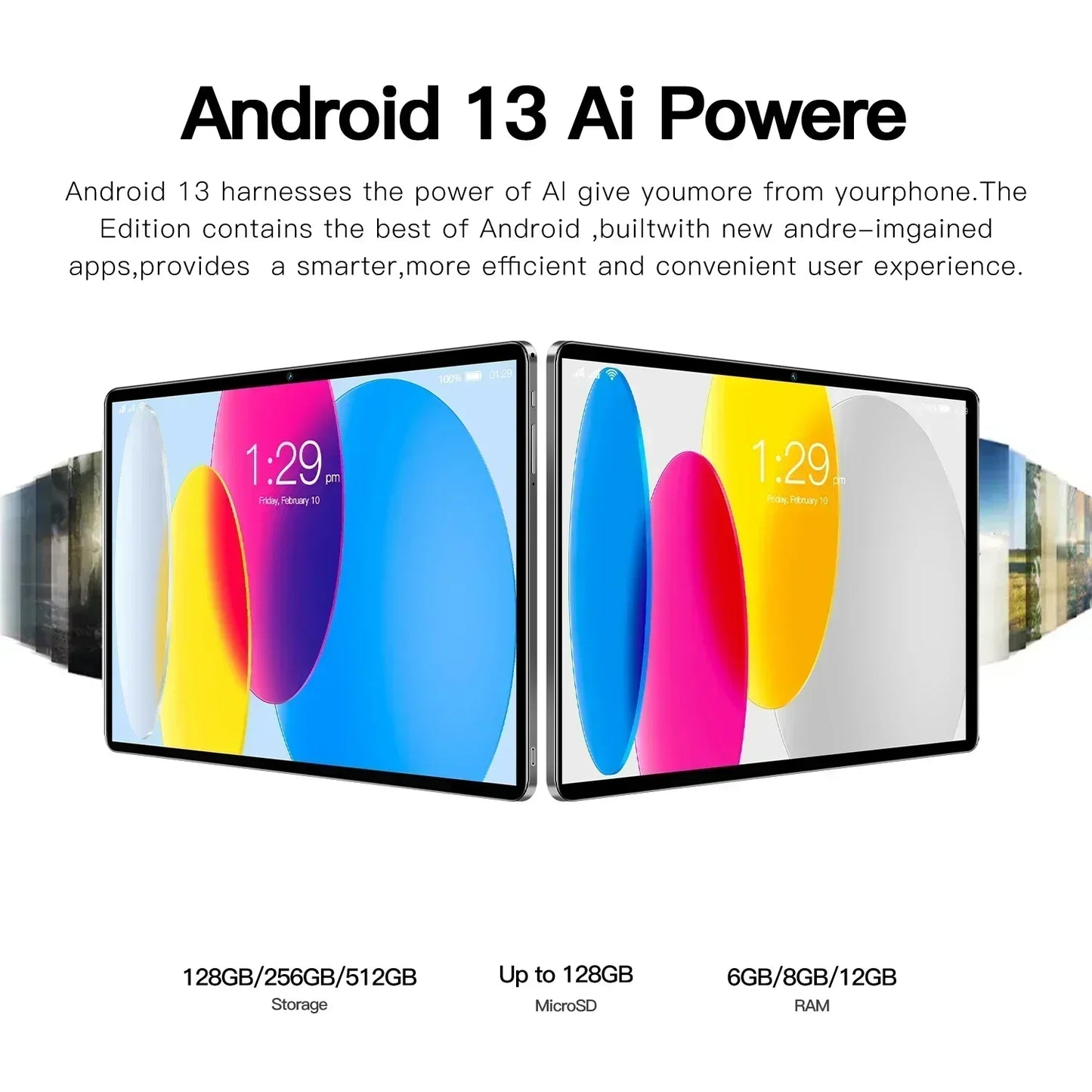 2025 Original Pad 15 Pro Tablet Android14 Snapdragon888 11Inch HD 16GB+1TB 20000mAh 5G Dual SIM Bluetooth WiFi GPS Tables