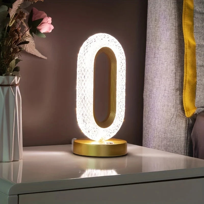 Rechargeable Led Light Bedside Ambient Light Book Reading Lamp Wireless Mood Light Living Room Birthday Decoration