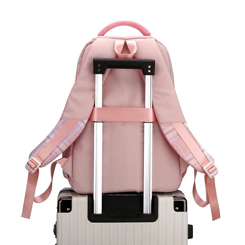 2025 Movie Print Children School Backpack KPop Demon Hunters Multi-function Knapsack Bag Students Girls New Fashion Schoolbag