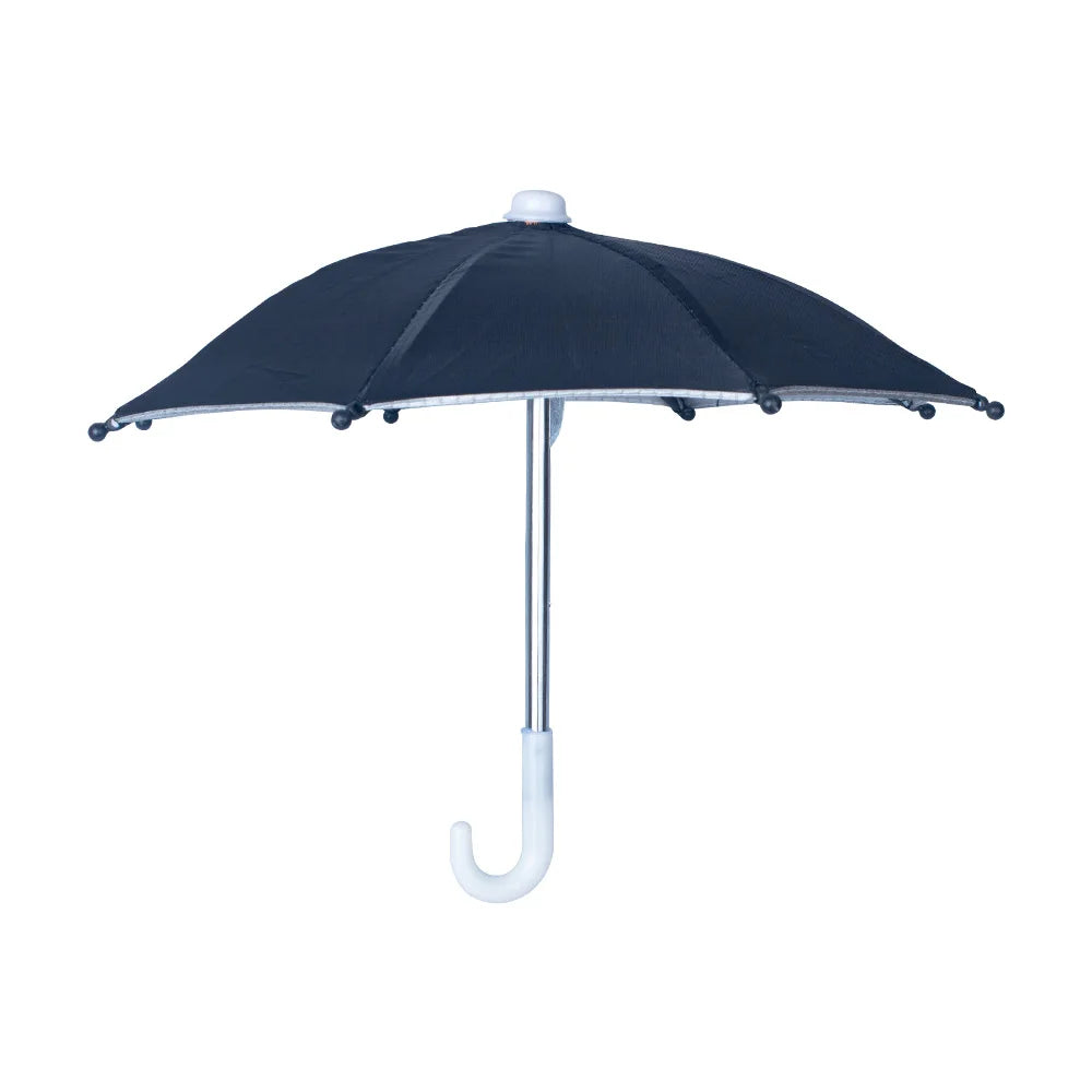 1PC Style Colorful Plastic Mini Umbrella Rain Gear Toy Umbrella Baby Toy Girl Gift Doll Embellishment Doll Clothing Decoration