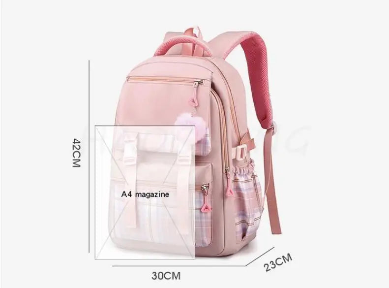 MINISO New Inside Out2 Backpacks Women Laptop Computer Large School Backpacks for Girls Packsack Birthday Gift