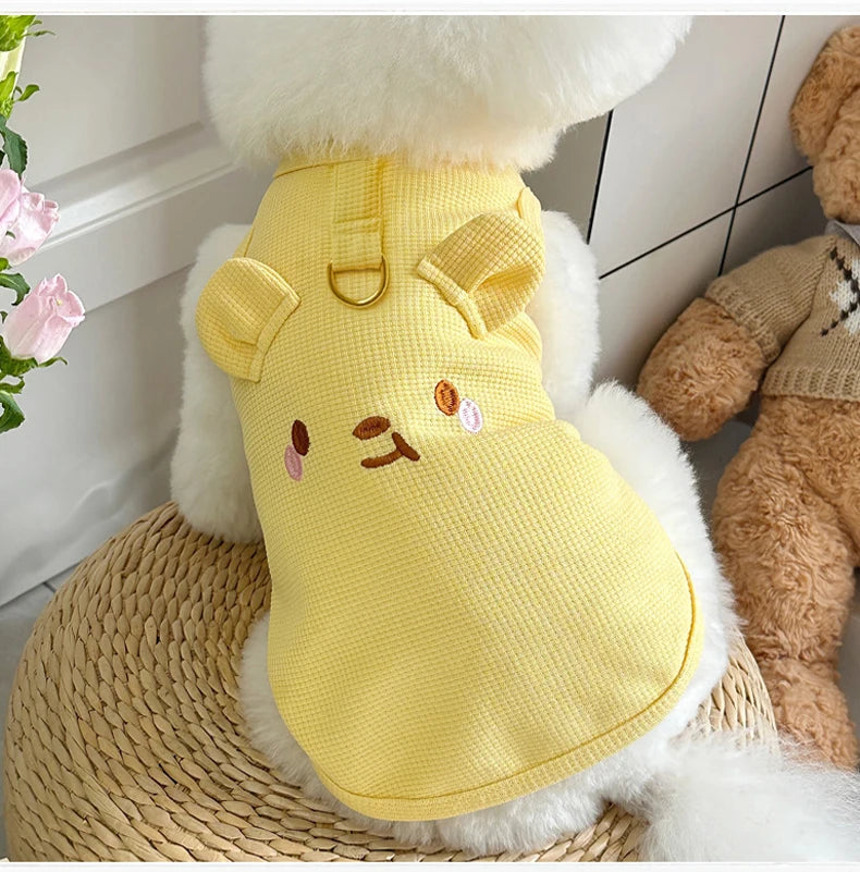 Dog Clothes for Small Dogs Thin Cute Dog Vest Puppy Clothes Breathable Chihuahua Clothes Cat Vest Pet Supplies