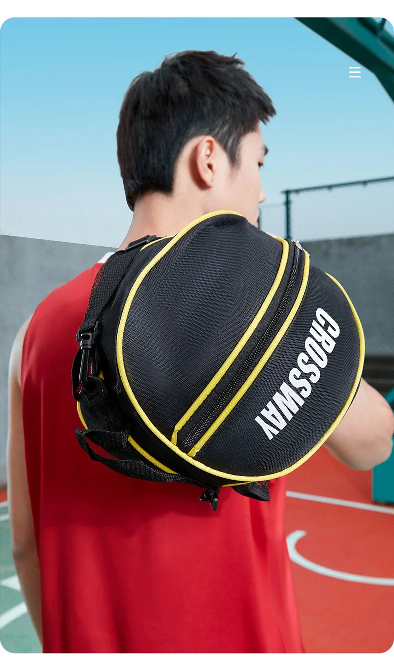 Basketball Storage Backpack Oxford Cloth Ball Bag Soccer Storage Shoulder Bag Sports Outdoor Multifunctional Training Backpacks