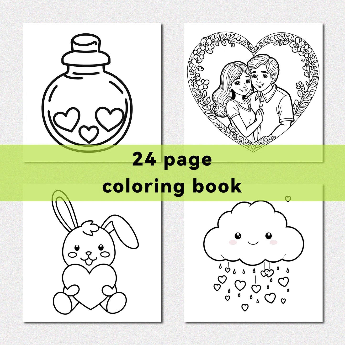 Halloween Adult Picture Book Sweet Love Coloring Book For Adults And Teens Featuring Adorable Creepy Creatures Halloween Gifts