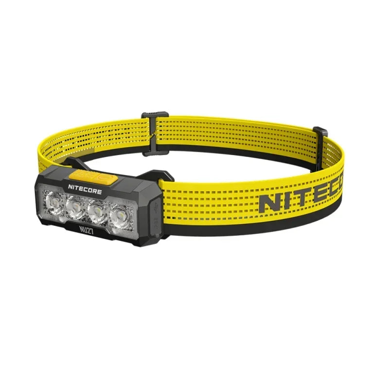 NITECORE NU27 Rechargeable Headlamp 600Lumens Dual-Core MCT UHE LEDS Ultra Lightweight Waterproof Runing Headlight