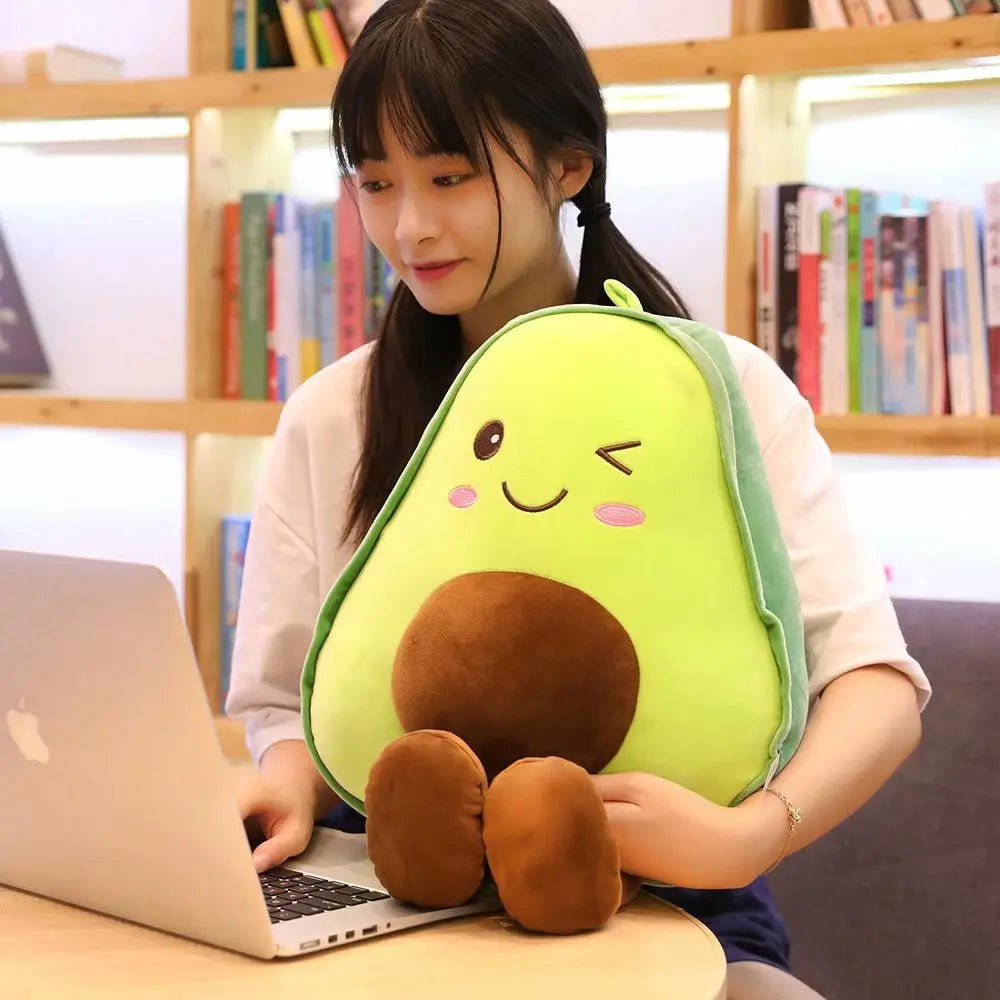 Plush Avocado Exquisite Soft Water Round Cute Doll Pillow/Cushion Plush Toy Birthday And Christmas Gift For Friends And Family