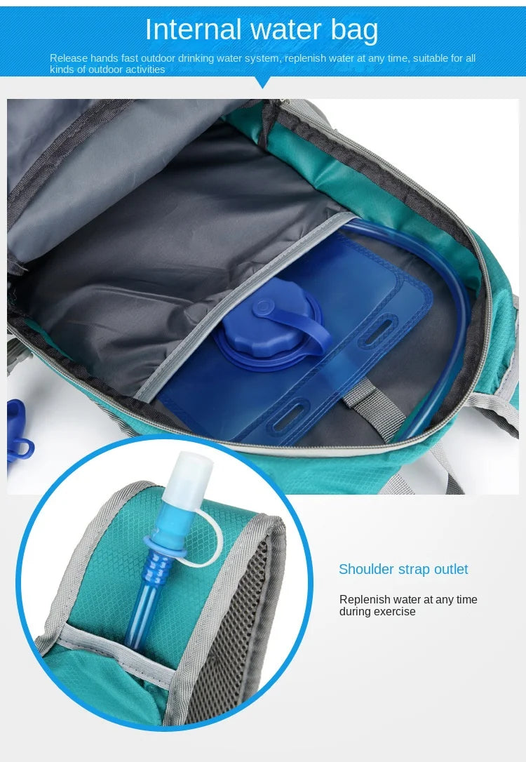 20L Bicycle Hydration Backpack Man Waterproof Cycling Backpack Outdoor Sport Travel Hiking Trekking MTB Bike Knapsack Water Bags