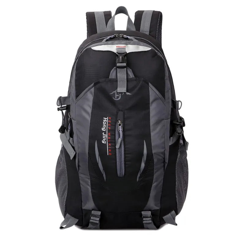 Outdoor Backpack Men's Large Capacity Travel Lightweight Casual Hiking Backpack Sports Waterproof Travel Mountaineering Bag