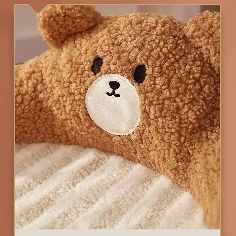 Removable Cat Bed Dog Sofa Pet Pad Cat Nest Pet Bed for Small Medium Dogs Cats Comfortable Plush Puppy Bed Pet Supplies