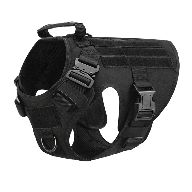 Tactical Military Vest Pet German Shepherd Golden Retriever Tactical Training Dog Harness and Leash Set For All Breeds Dogs