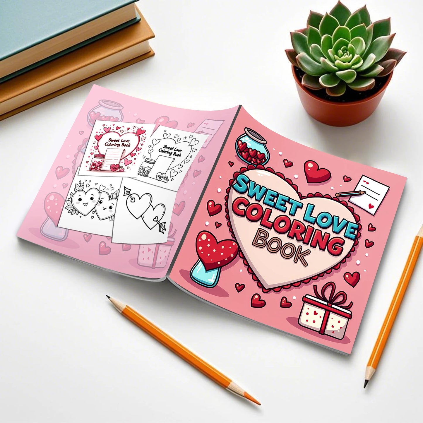 Halloween Adult Picture Book Sweet Love Coloring Book For Adults And Teens Featuring Adorable Creepy Creatures Halloween Gifts