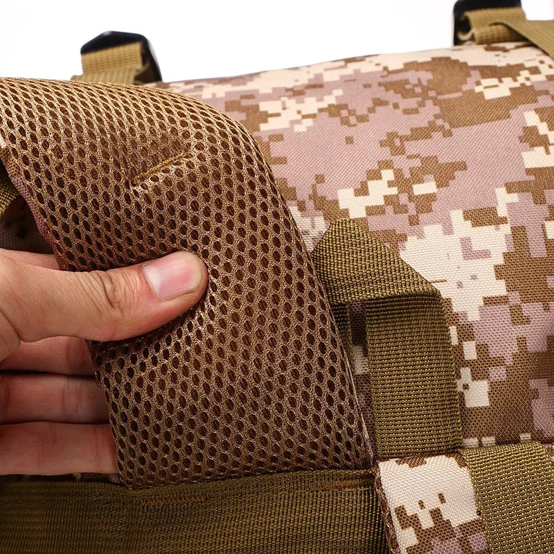 80L/100L Mountaineering Bag Climb Bag Tactical Backpacks Large Backpack Outdoors Hiking Camping Travel Bags