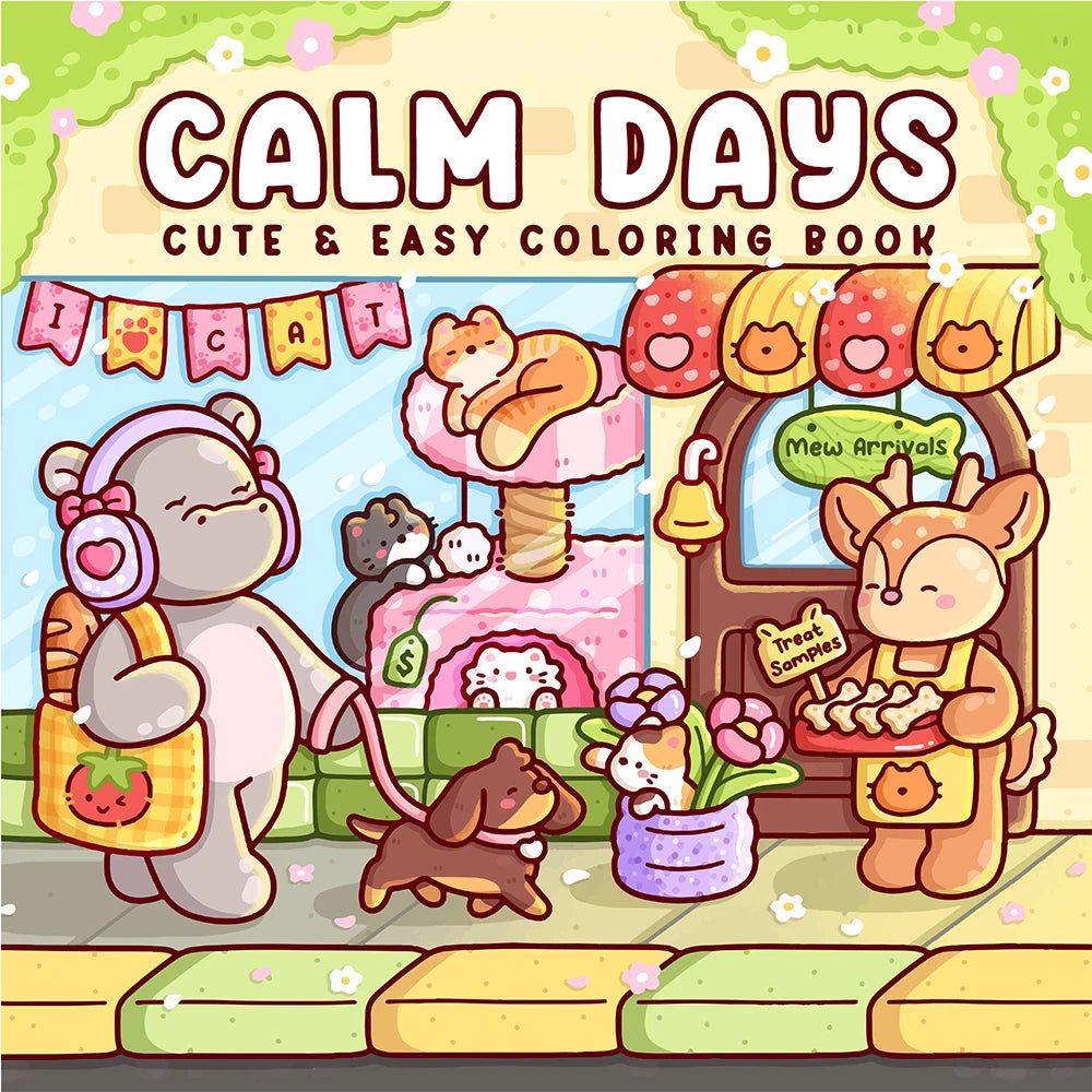 "Magical Creatures" coloring book: variou wonderful scenes and magical creatures, bringing a relaxing and enjoyable coloring jo