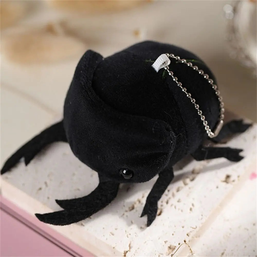 Gift Creative Stuffed Doll Bag Pendant Small Birthday Insect Pendant Insect Keychain Insect Plush Keyring Beetle Plush Doll